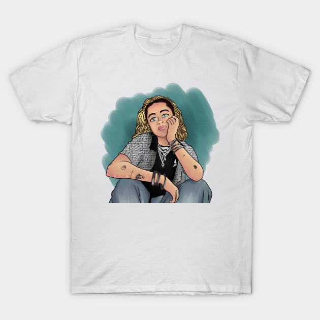 Miley T-Shirt by silveysart